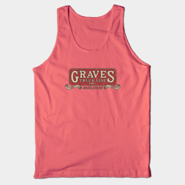 Graves Truck Line 1935 Tank Top by JCD666
